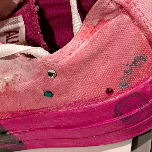 Converse All Star upcycled sneakers. - Picture 11 of 16